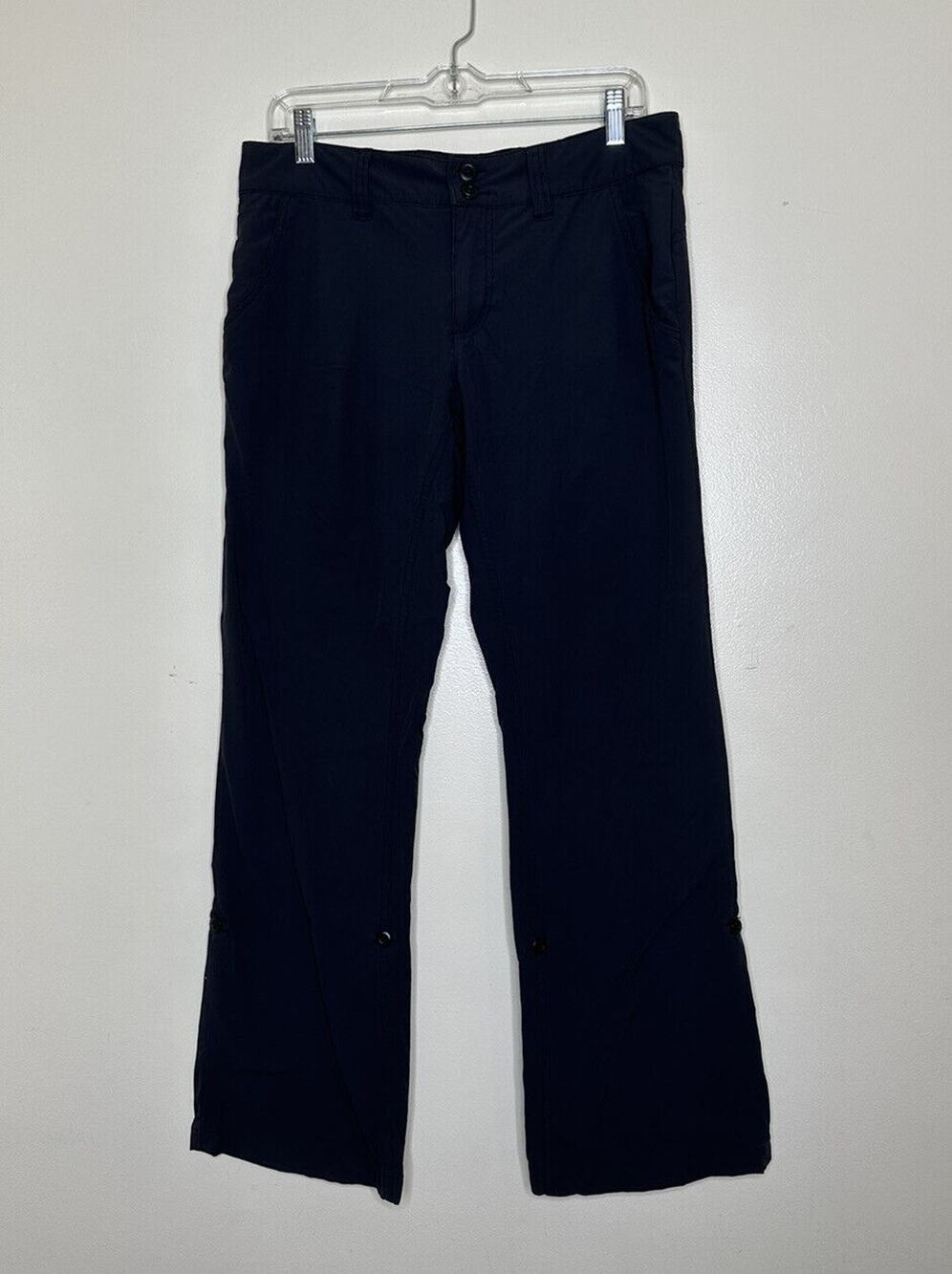 MK Jacksonhole Wyoming Relaxed Fit Mid Rise Gray Hiking Pants Size 8 Pockets